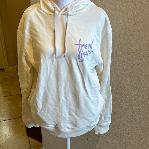 Allbirds unisex M R&R Hoodie Sweatshirt White Tread Lighter Graphic Loungewear - Picture 1 of 12